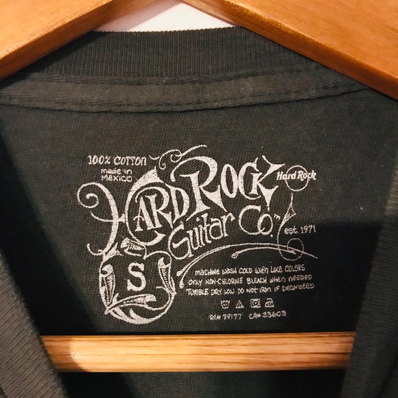 Hard Rock Guitar Co Cafe Palm Springs Shirt - Picture 4 of 6